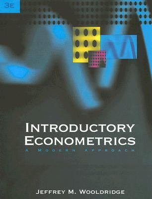 wooldridge introductory econometrics 5e